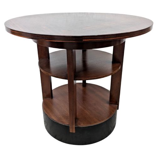ART DECO MODERNE THREE TIERED CENTRE TABLE C1930 - ADDITIONAL PHOTO 8