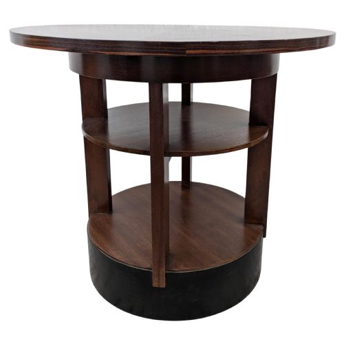 ART DECO MODERNE THREE TIERED CENTRE TABLE C1930 - ADDITIONAL PHOTO 9