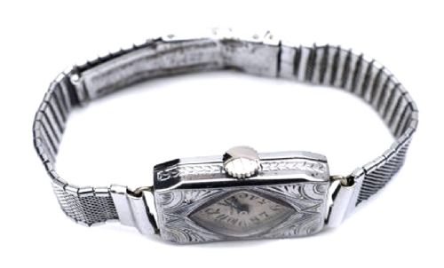 ART DECO LADIES WRIST WATCH BY ELGIN SERVICED C1934 - ADDITIONAL PHOTO 1