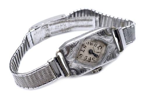 ART DECO LADIES WRIST WATCH BY ELGIN SERVICED C1934 - ADDITIONAL PHOTO 2