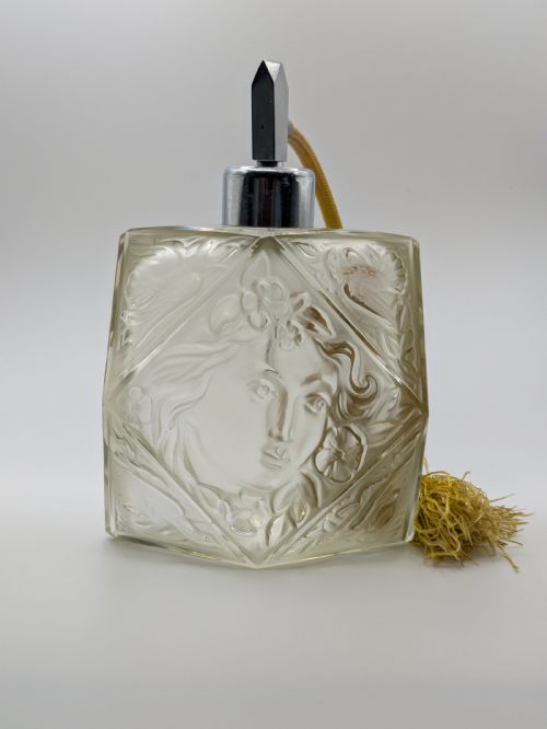 ART DECO BOHEMIAN CZECH GLASS SCENT BOTTLE BY RUDOLF HLOUSEK C1930 - ADDITIONAL PHOTO 21
