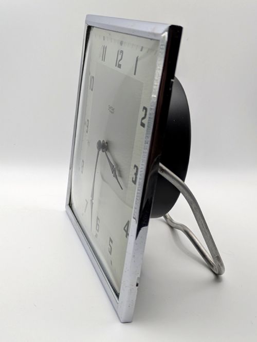 ART DECO LARGE EASEL CLOCK BY SMITHS CLOCKMAKERS ENGLAND - ADDITIONAL PHOTO 2