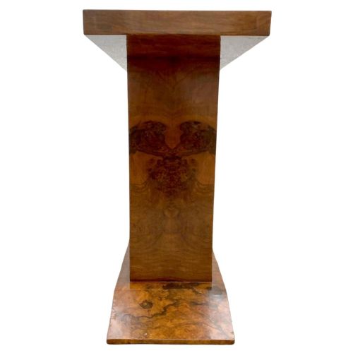 ART DECO HIGH END WALNUT CONSOLESIDE TABLE FRENCH C1930 - ADDITIONAL PHOTO 10