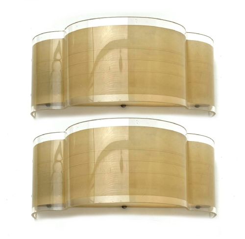 ART DECO MATCHING PAIR CLOUD SHAPED WALL LIGHT SCONCES C1930 - ADDITIONAL PHOTO 12