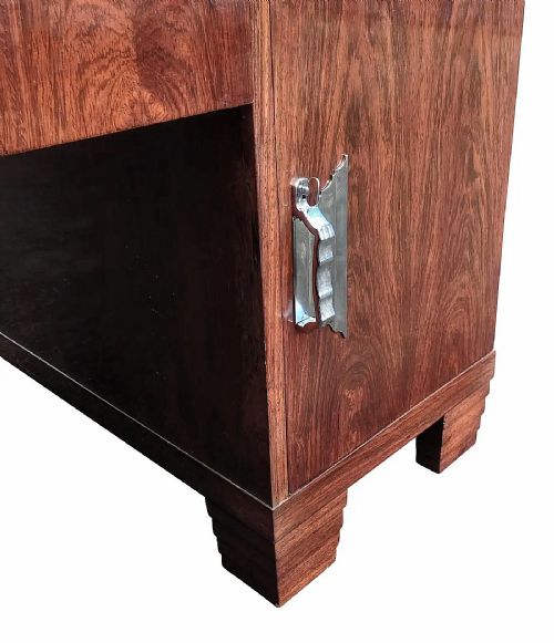 ART DECO IMPRESSIVE MODERNIST PARTNERS DESK FRENCH C1930 - ADDITIONAL PHOTO 7