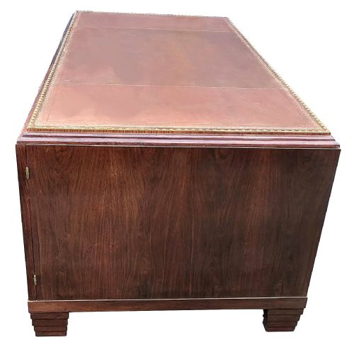 ART DECO IMPRESSIVE MODERNIST PARTNERS DESK FRENCH C1930 - ADDITIONAL PHOTO 13