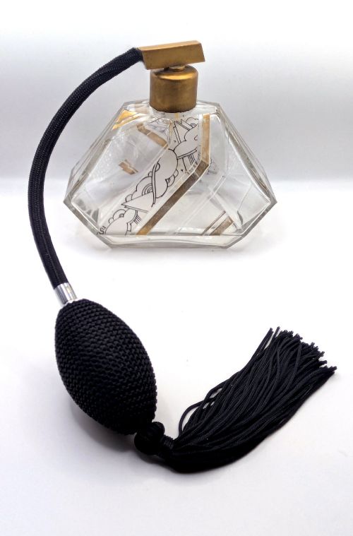ART DECO PERFUME ATOMISER BOTTLE BY KARL PALDA C1930 - ADDITIONAL PHOTO 1