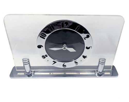 ART DECO MODERNIST WIND UP CLOCK BY SMITHS CLOCKMAKERS C1930 - ADDITIONAL PHOTO 5