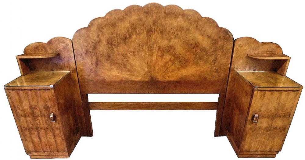 Superb Art Deco Bed