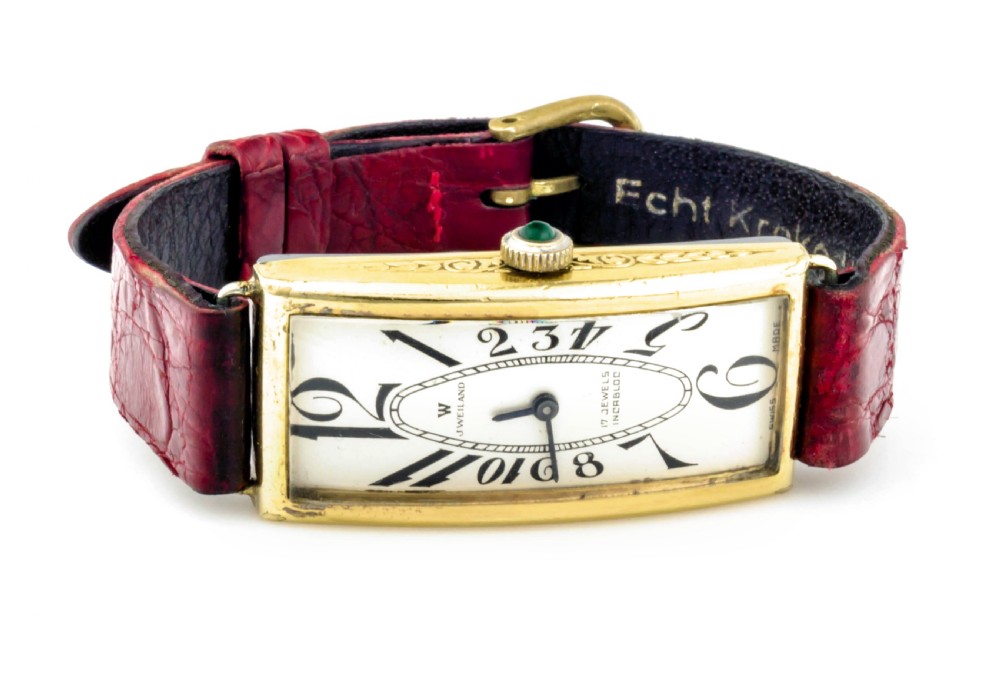 Stunning Art Deco Ladies Watch With Explosion Numerals View II