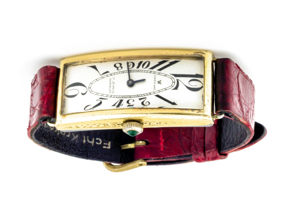 Stunning Art Deco Ladies Watch With Explosion Numerals View III