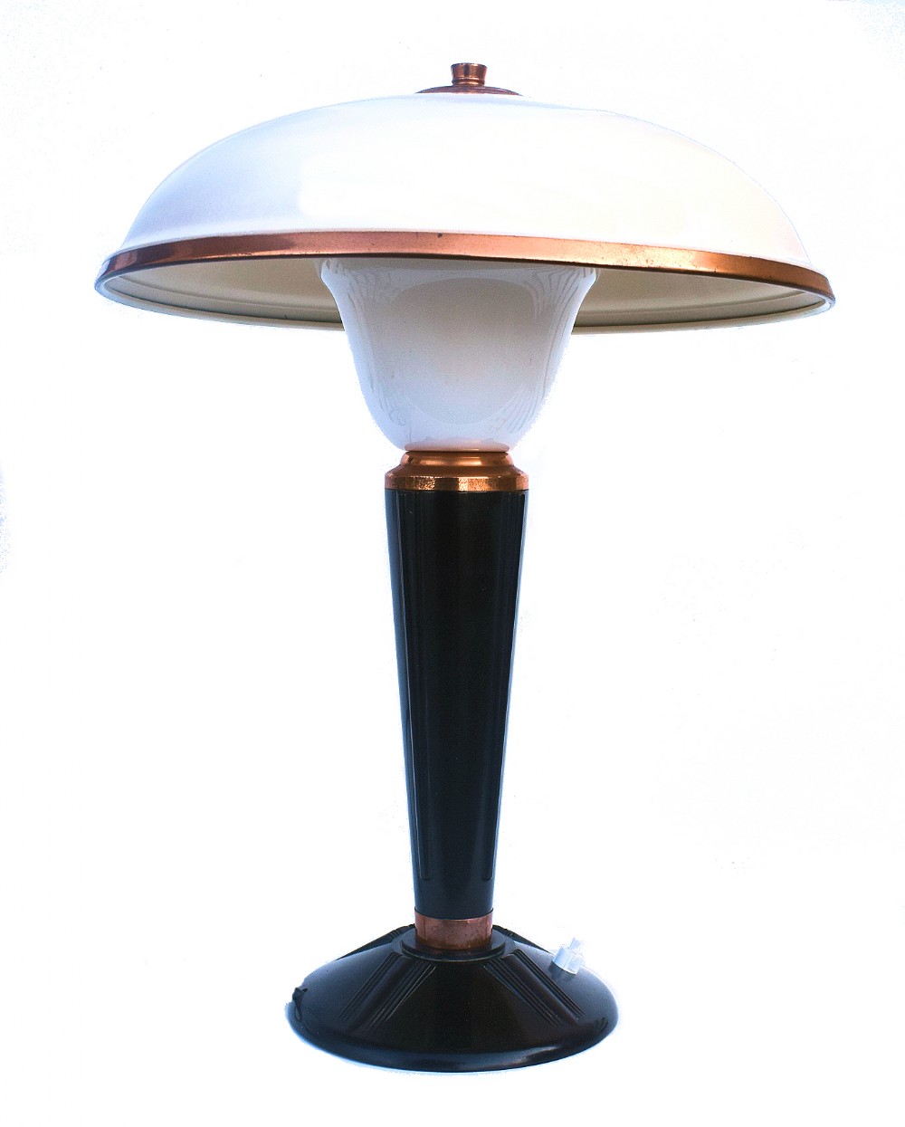 Large Art Deco Bakelite Table Lamp by Eileen Gray for Jumo, France