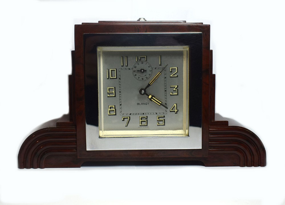 Art Deco Bakelite Odeon Clock By Blangy