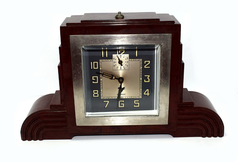 Art Deco Bakelite Odeon Clock By Blangy