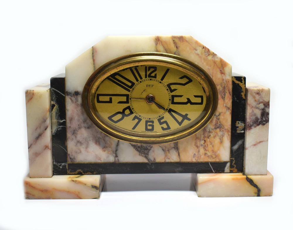 1930's Art Deco French Clock By Dep