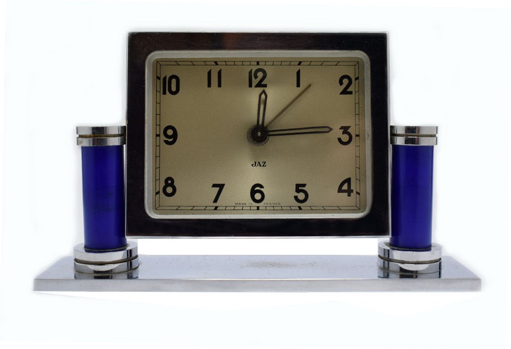 1930's Art Deco Alarm Clock By Jaz
