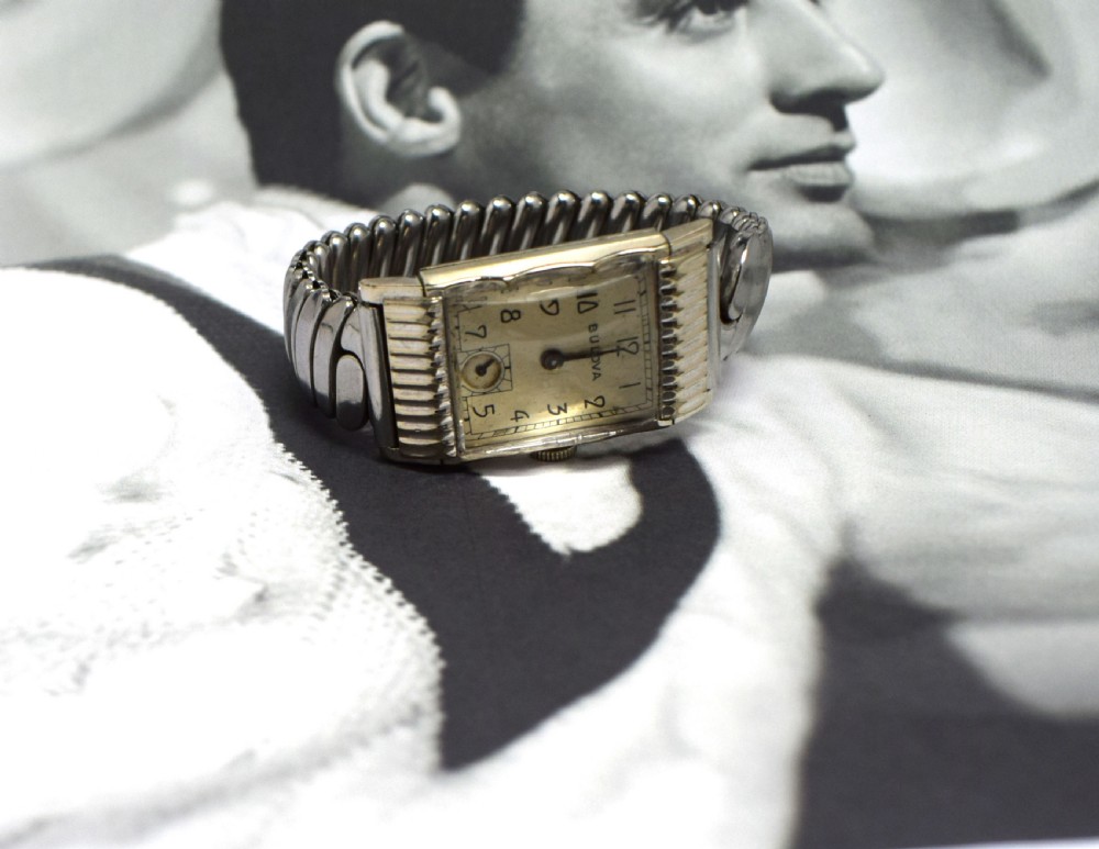 Art Deco 1930's 21 Jewels Men's Wrist Watch By Bulova USA View II