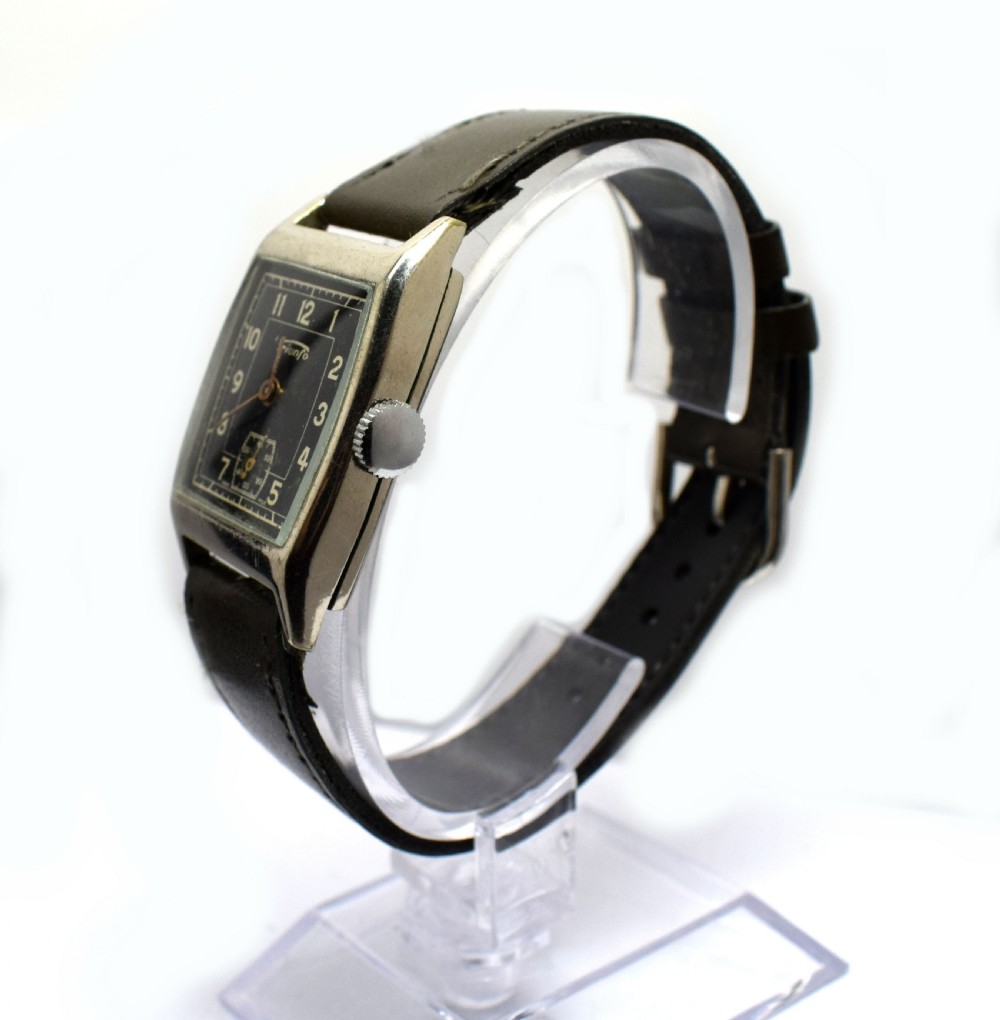 Art Deco 1930's Gents Wrist Watch By Triunfo View II