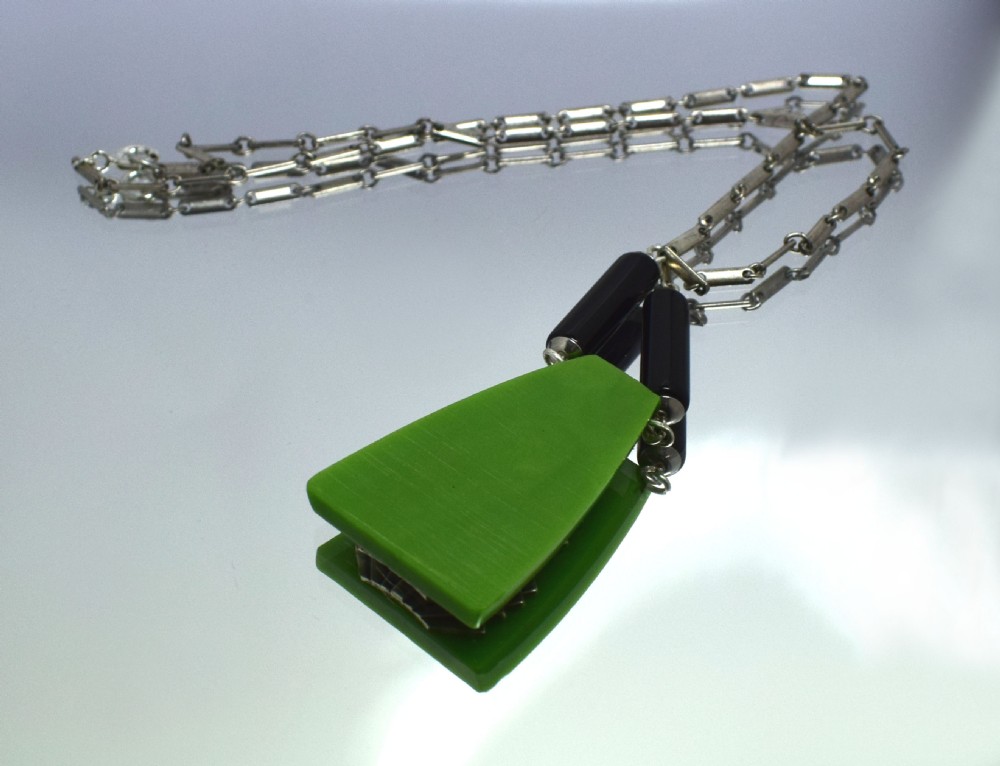 Art Deco Geometric Ladies Necklace View IV