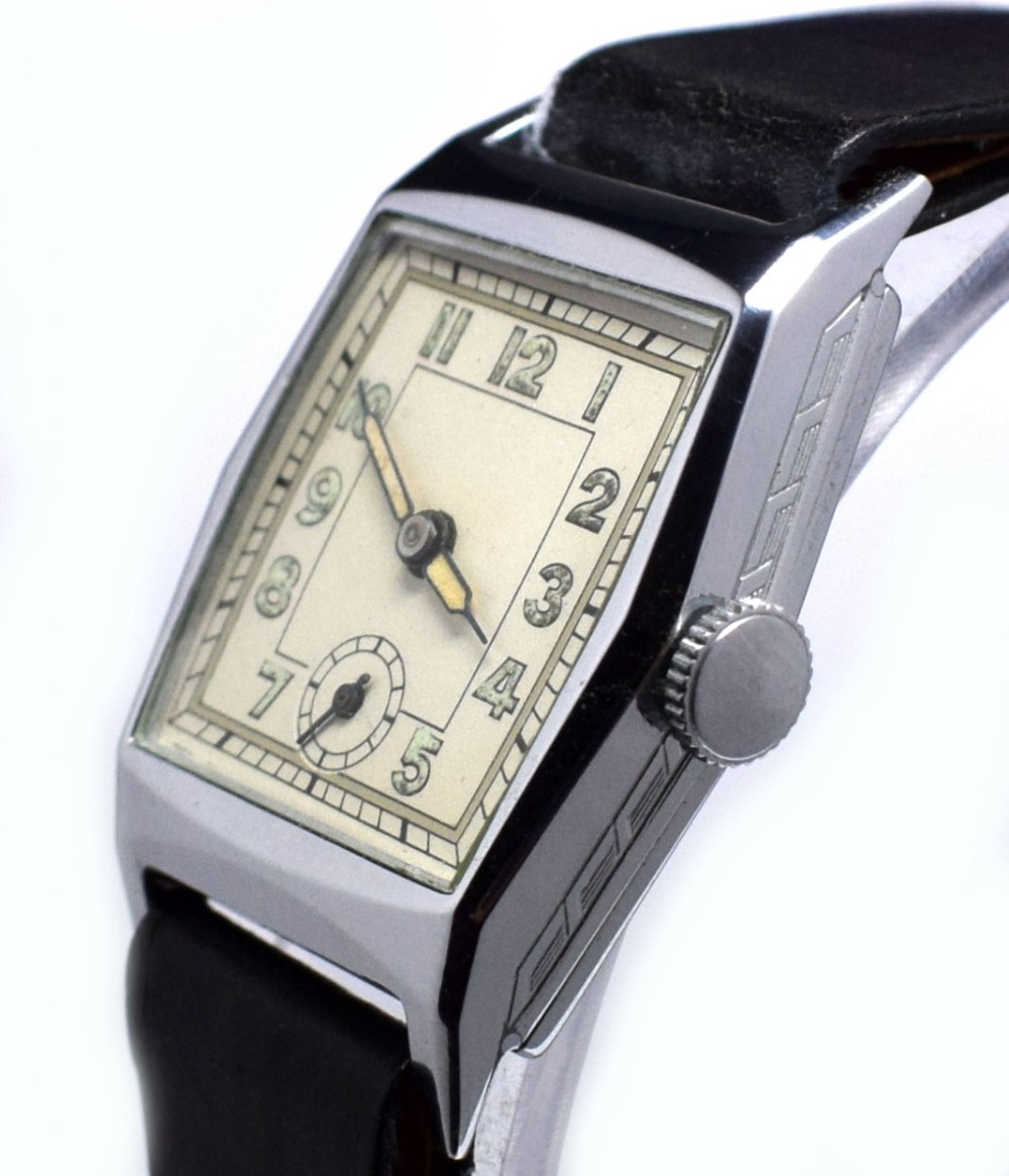 1930's Art Deco Gentleman's Wrist Watch
