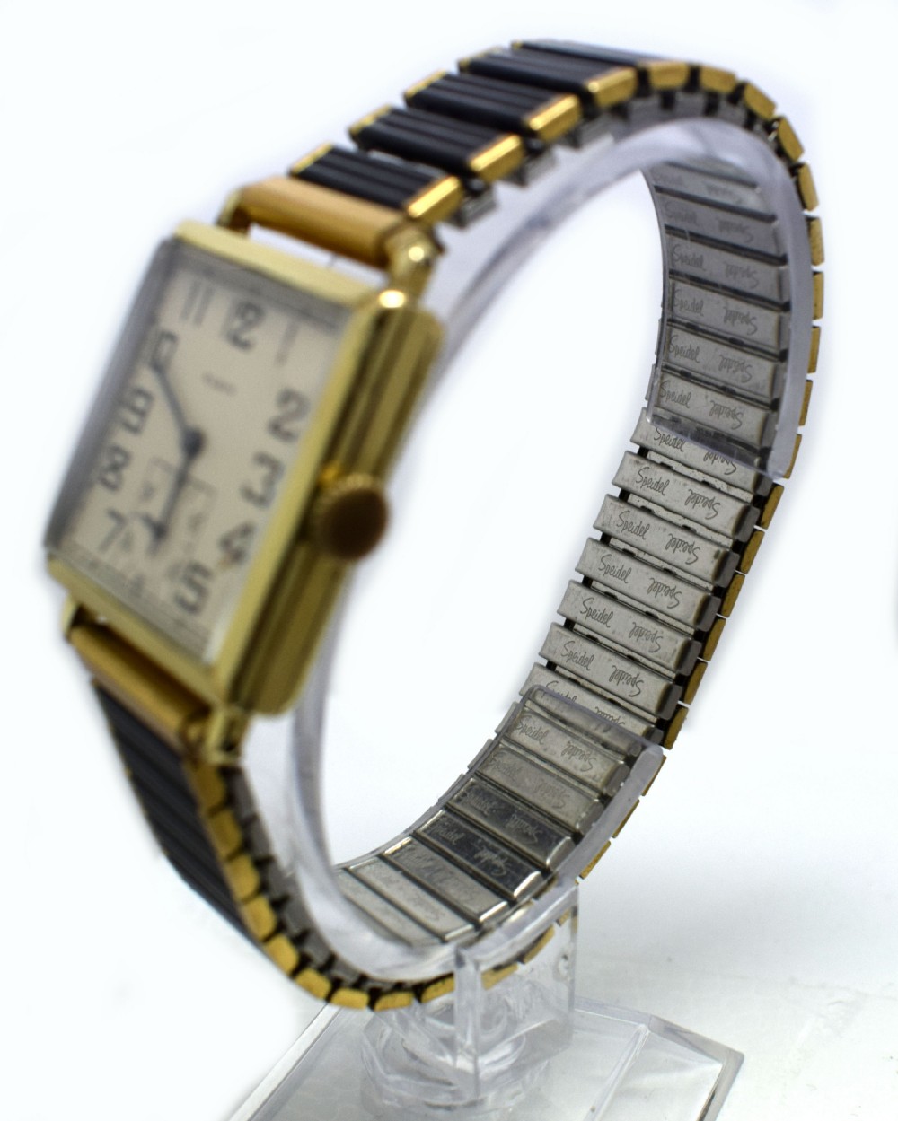 Superb Art Deco Gold Filled Gents Wrist Watch By Elgin Dating to 1924 View V