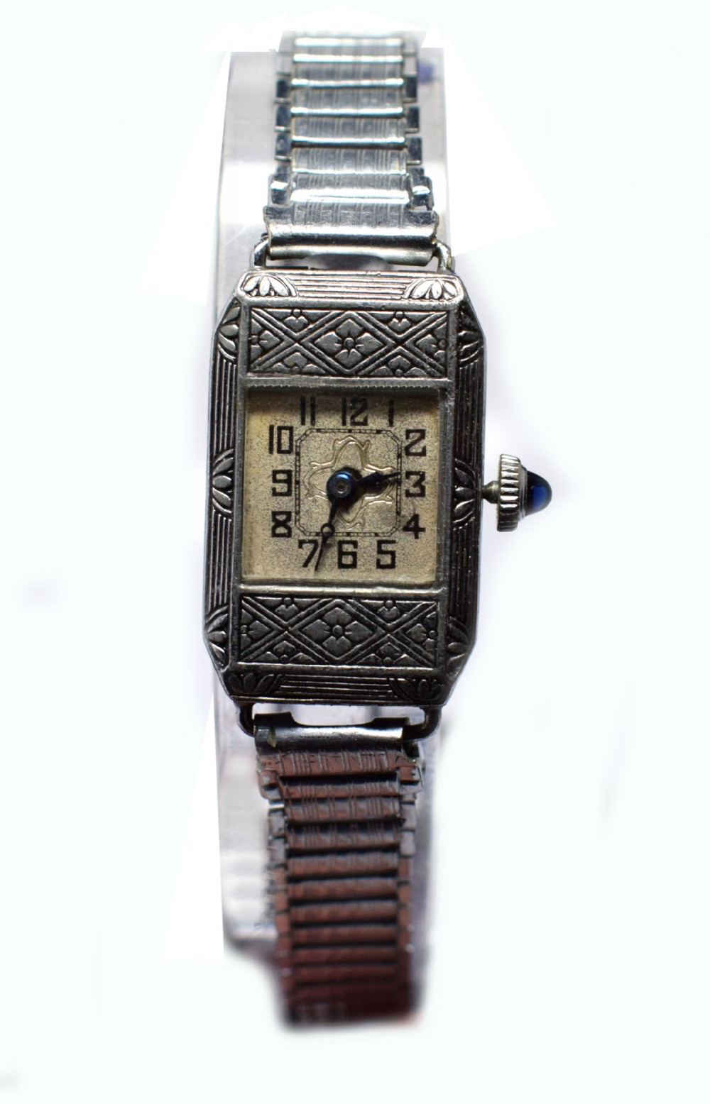 Ladies Art Deco Enamel Vanburen Wrist Watch - MetroCo