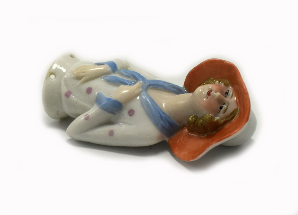 Art Deco 1930's FASOLD & STAUCH Pin Cushion Half Doll View VI