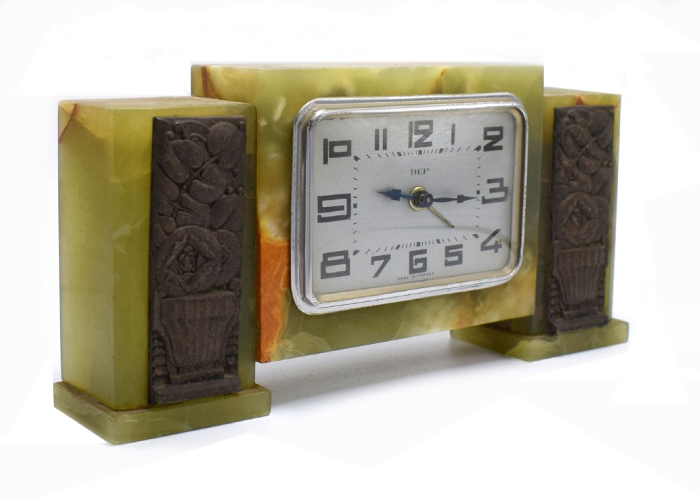 Art Deco 1930's French Decorative Clock By Dep View II