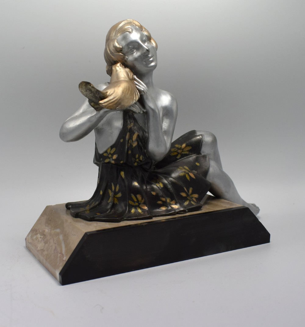 Original 1930's Art Deco French Figure 
