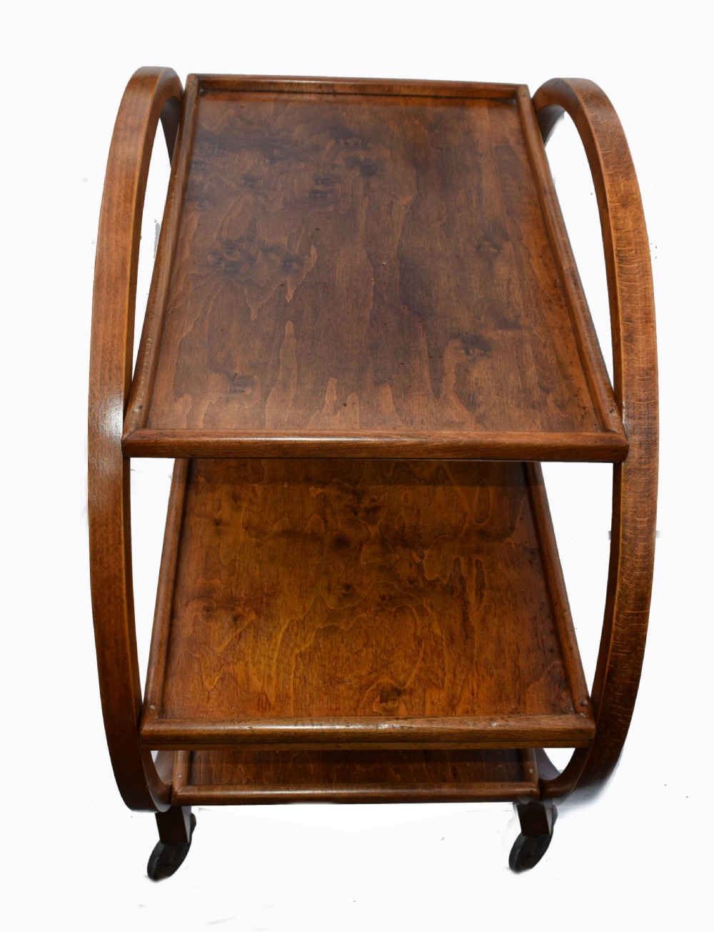 1930's Art Deco Circular Drinks Trolley View IV