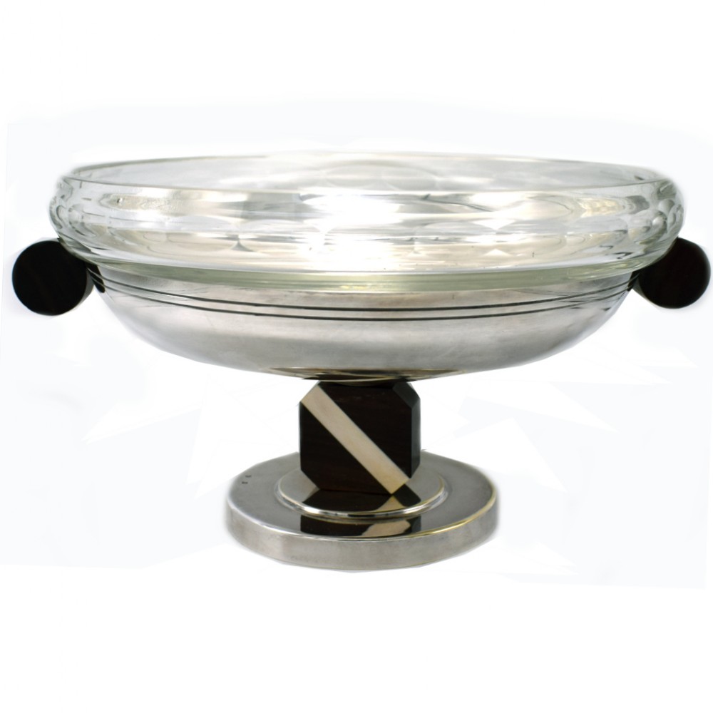 Modernist 1930's French Silver Plated Coupe
