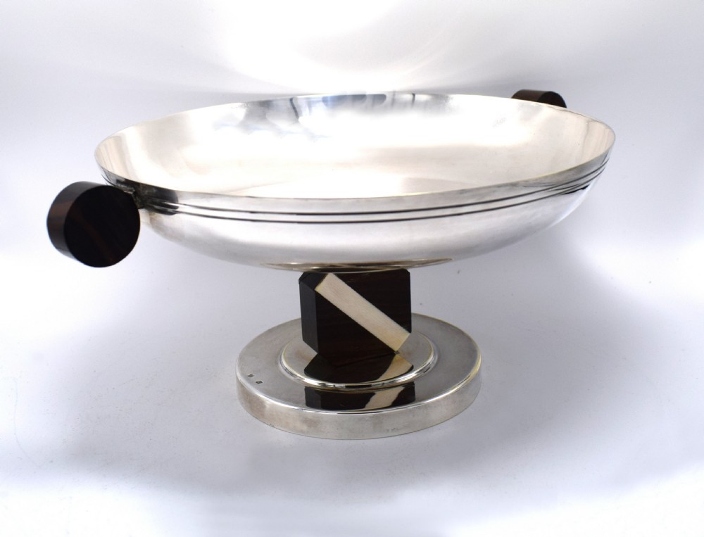 Modernist 1930's French Silver Plated Coupe View VI