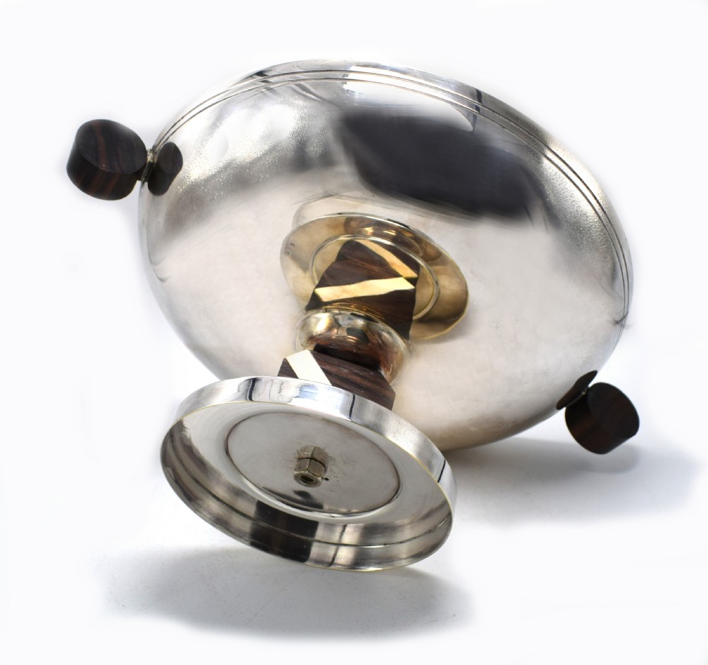 Modernist 1930's French Silver Plated Coupe View XI