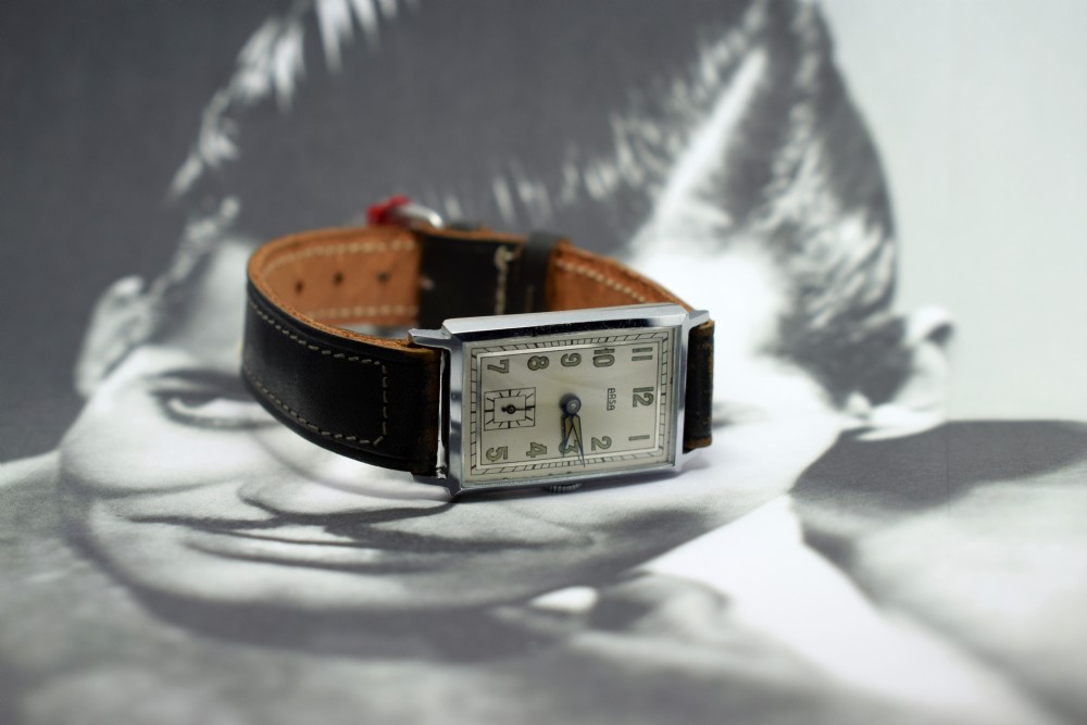 Art Deco 1930s Swiss Tank Watch By Arsa  View III