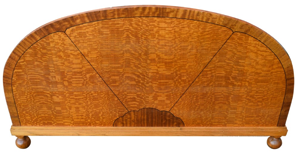 Beautiful 'Sunray' 1930's Art Deco Double Bed View III
