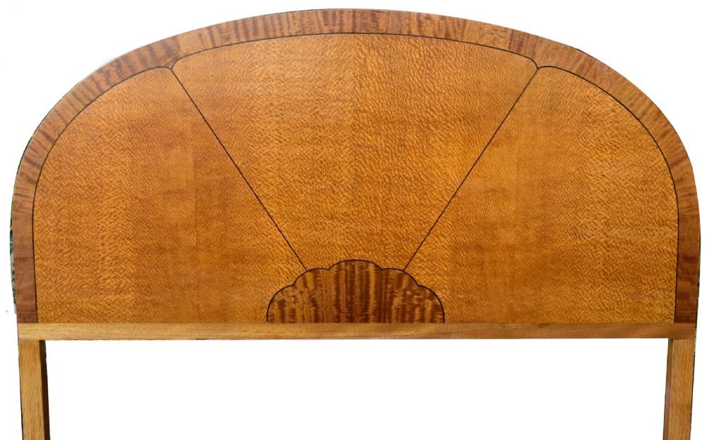 Beautiful 'Sunray' 1930's Art Deco Double Bed View IV