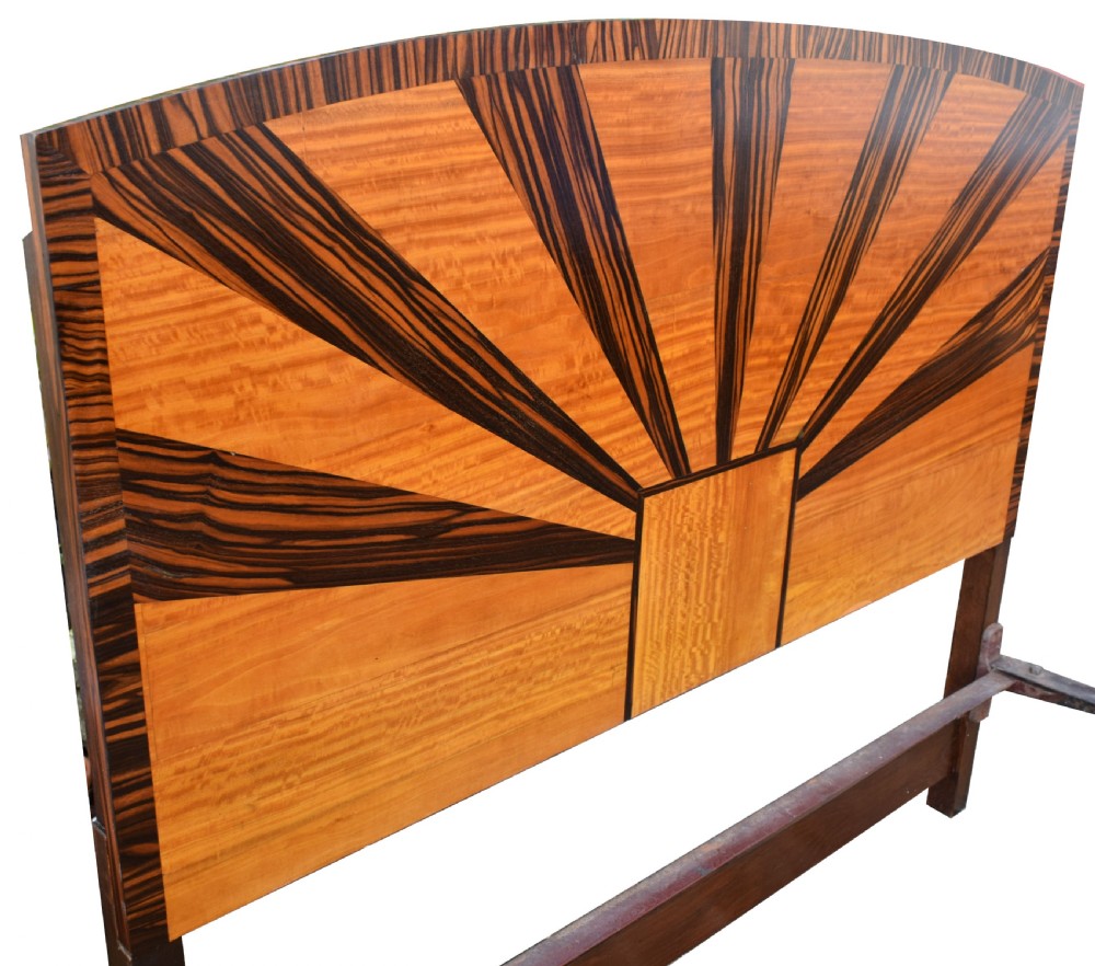 Rare 1930's Art Deco Double bed View VI