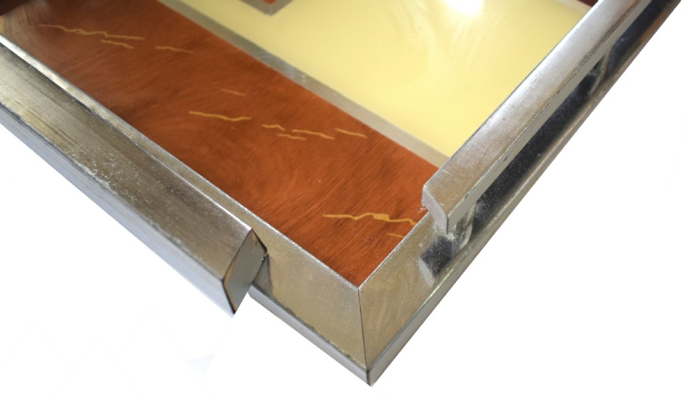 Art Deco Modernist Geometric Tray, Circa 1930 View IV