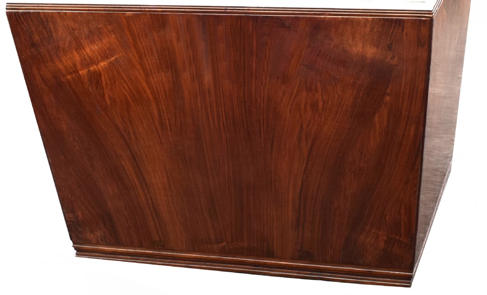 Art Deco Walnut Desk, Circa 1936 View VI