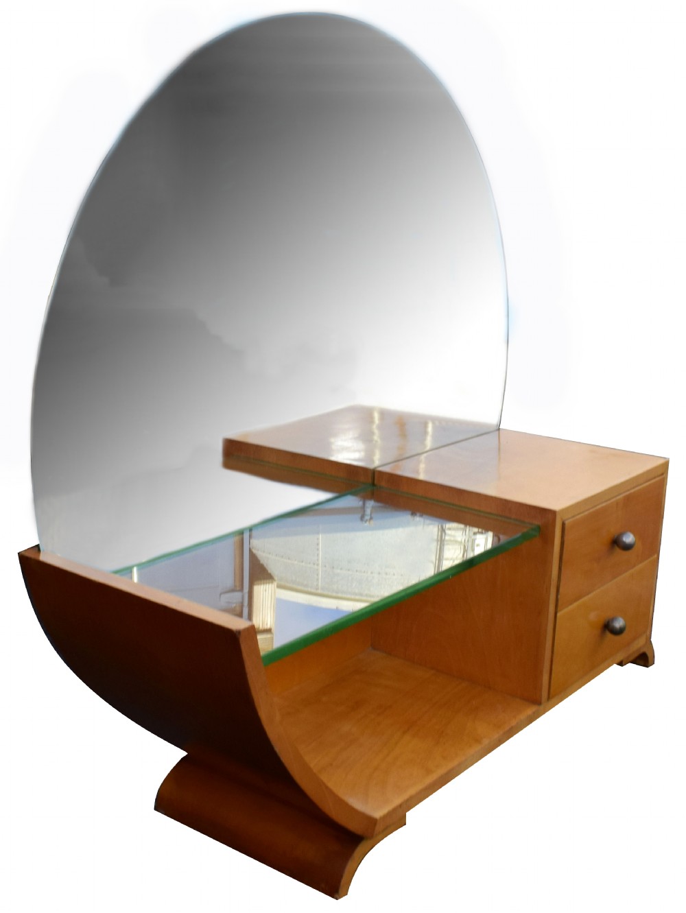 Art Deco Dressing Table And Stool, circa 1930 View IX