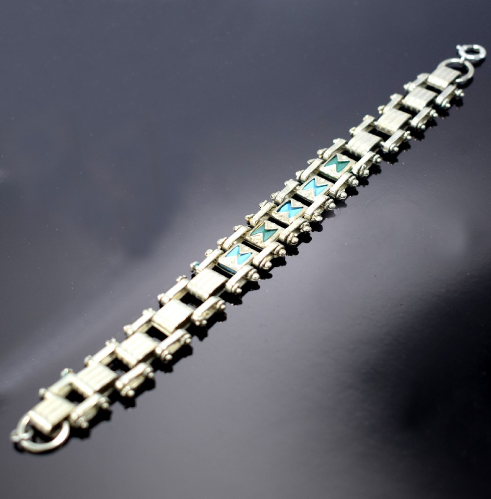 Art Deco Bracelet By Jacob Bengel, circa 1930. View V