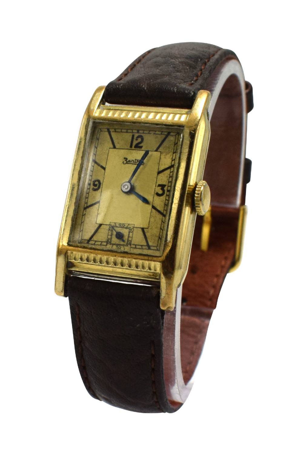 1940's Art Deco Gents Manual Wrist Watch, Zenith