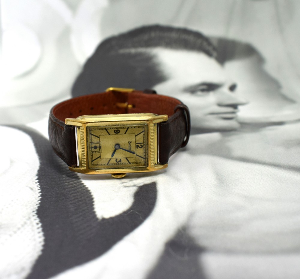 1940's Art Deco Gents Manual Wrist Watch, Zenith View II