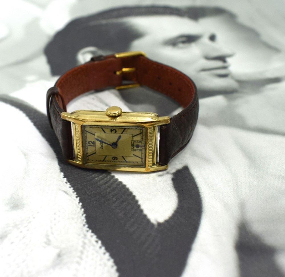 1940's Art Deco Gents Manual Wrist Watch, Zenith View III