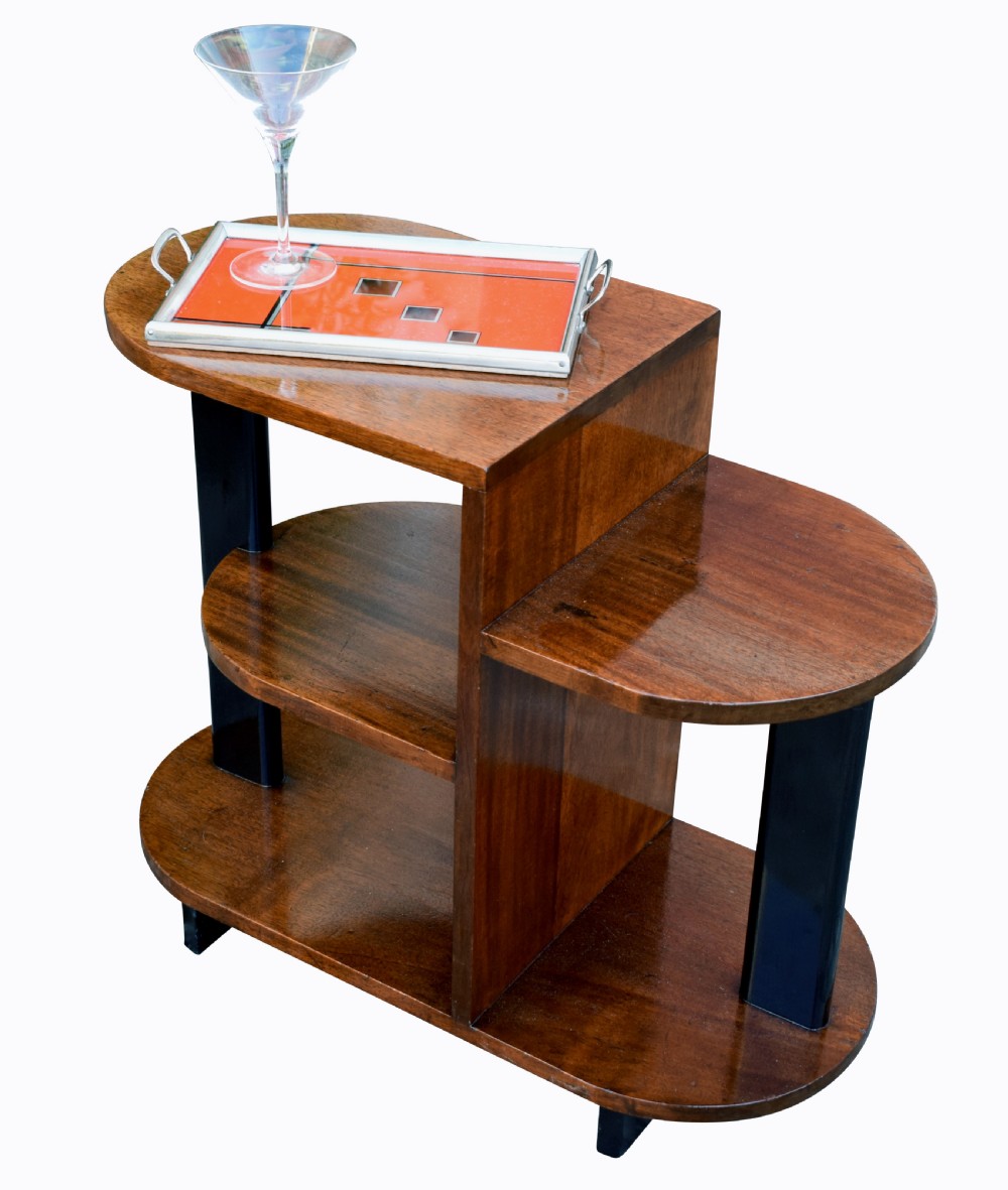 1930's Art Deco Modernist Table View III