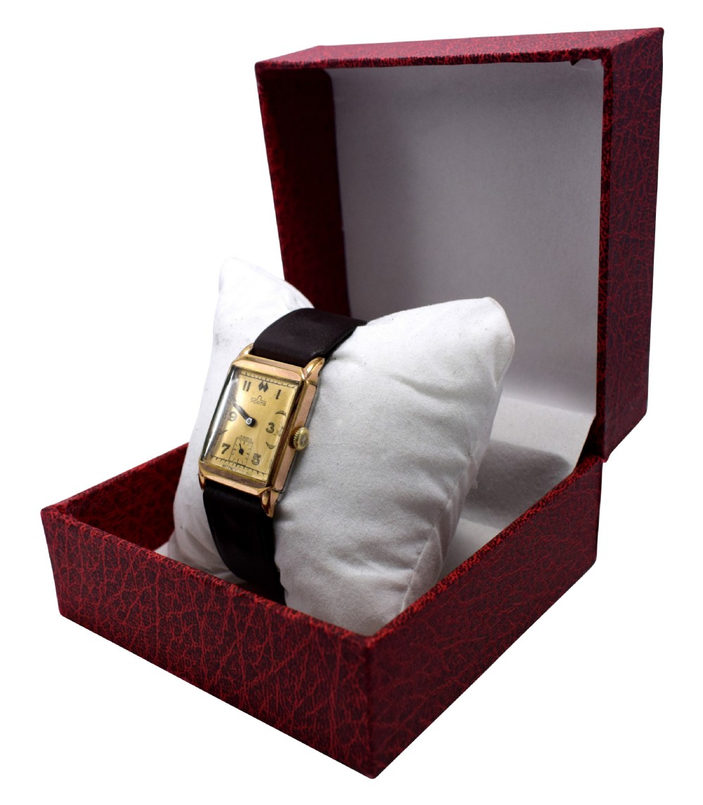Very Attractive Art Deco 1930's Gents Wrist Watch View V