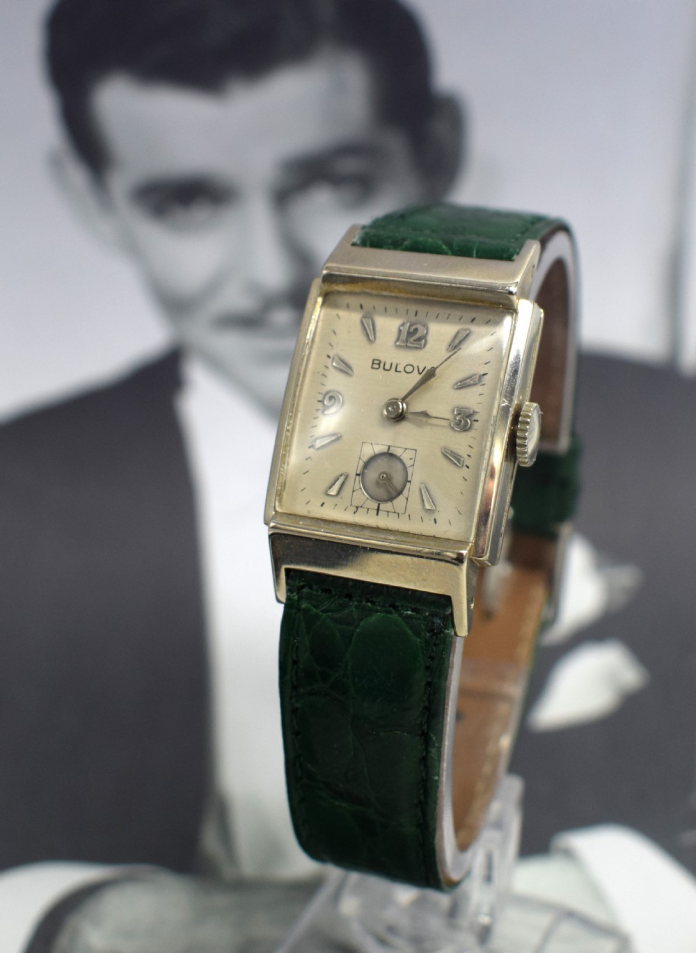 Art Deco Gents Watch By Bulova, Circa 1930's View IV