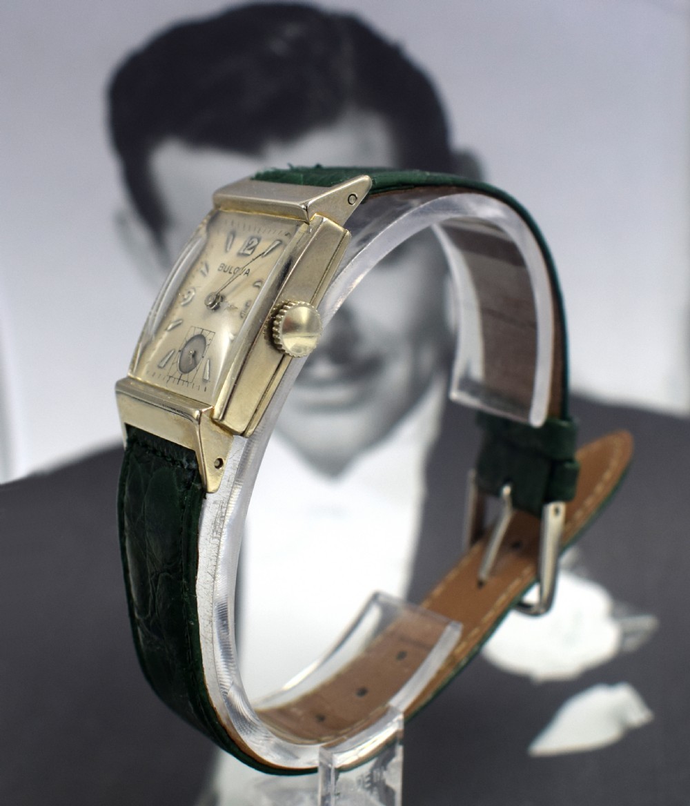 Art Deco Gents Watch By Bulova, Circa 1930's View V