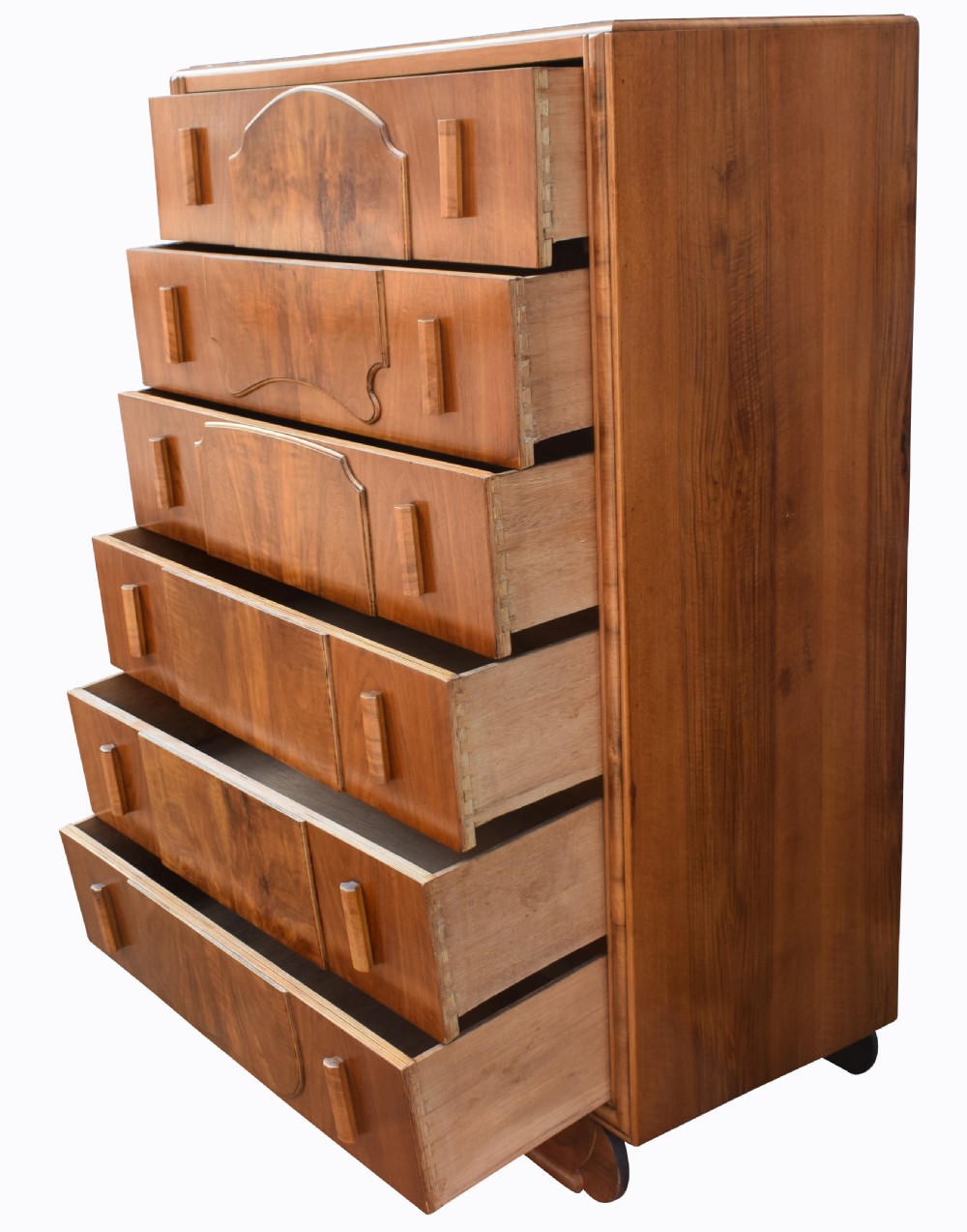 Art Deco Chest Of Six Drawers, Circa 1930 View IV