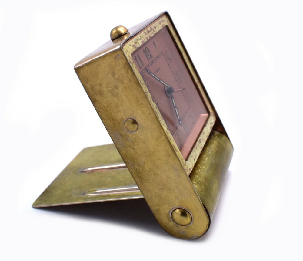 Rare Art Deco Clock by Jaeger-LeCoultre, Circa 1930 View III